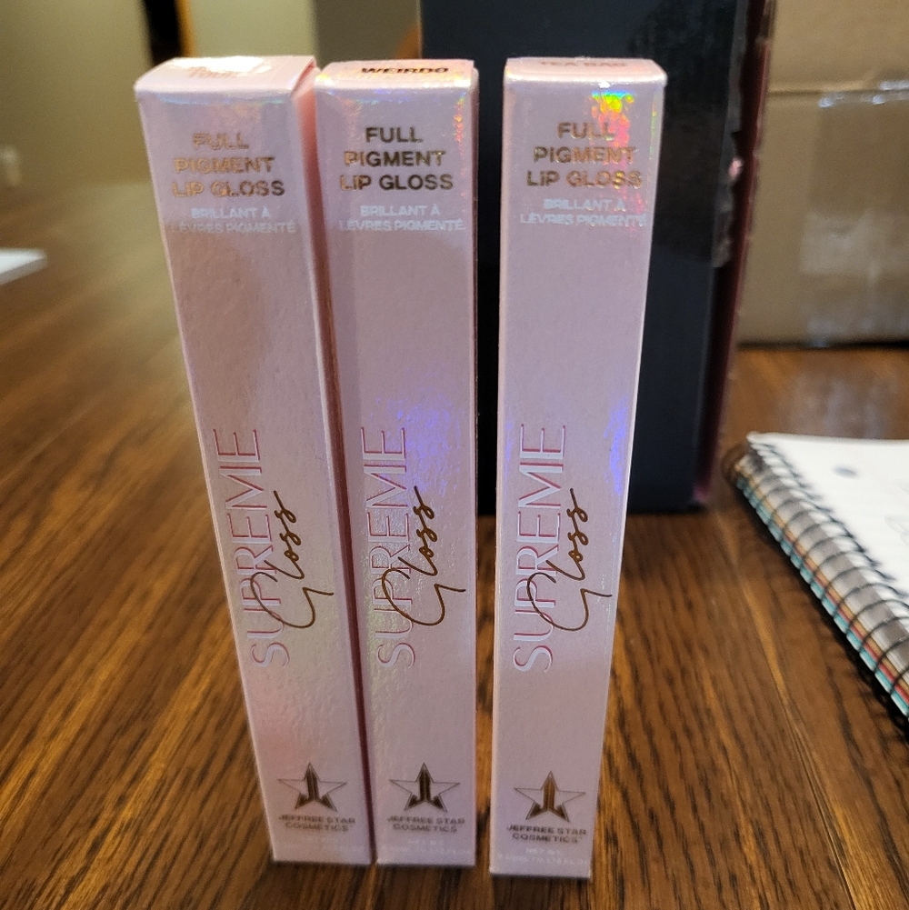 Jeffree Star Cosmetics Supreme Gloss 3 Shade Bundle